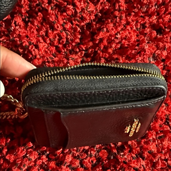 Coach Black Leather Crossbody Camera Bag and  small wallet Set - Picture 8 of 8